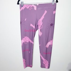 CarryGirl Revolver Athletic Leggings Size Large